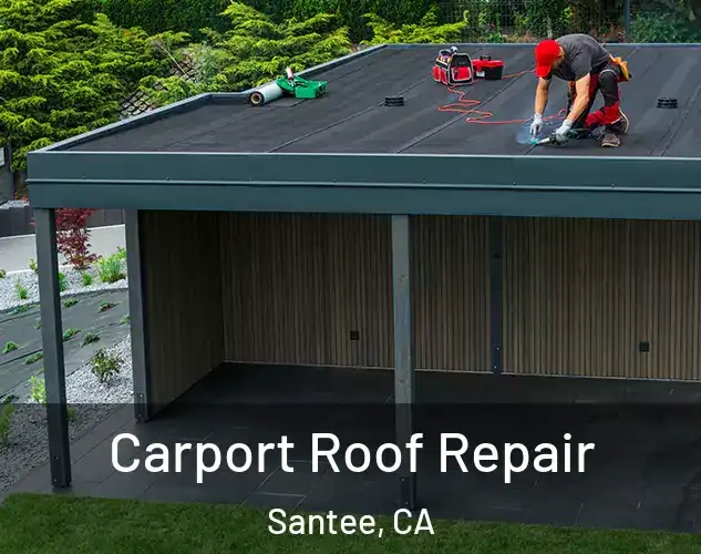  Carport Roof Repair Santee, CA