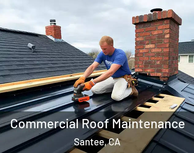  Commercial Roof Maintenance Santee, CA