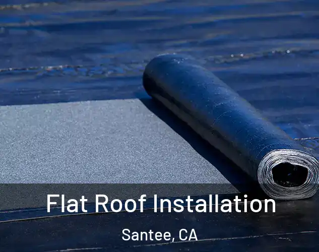  Flat Roof Installation Santee, CA