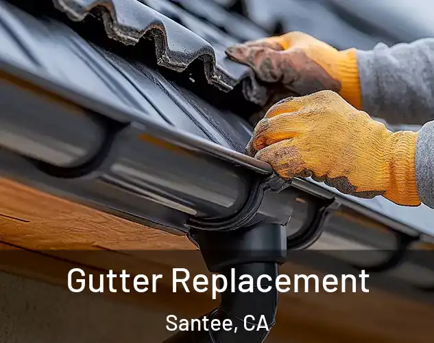  Gutter Replacement Santee, CA