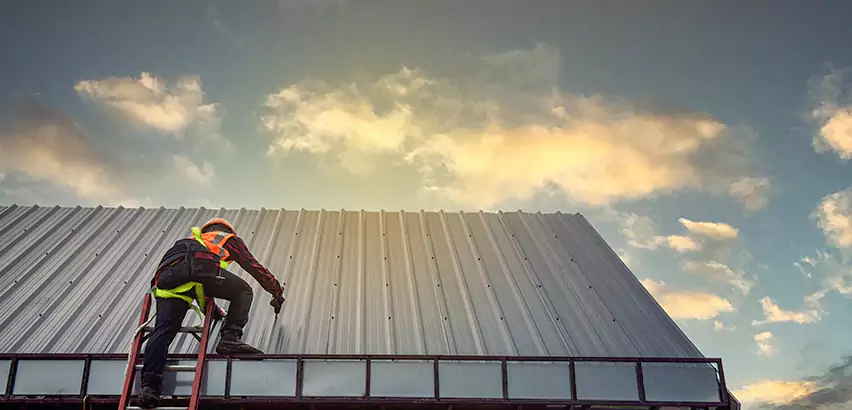 Commercial Built-Up Roof Installation in Santee