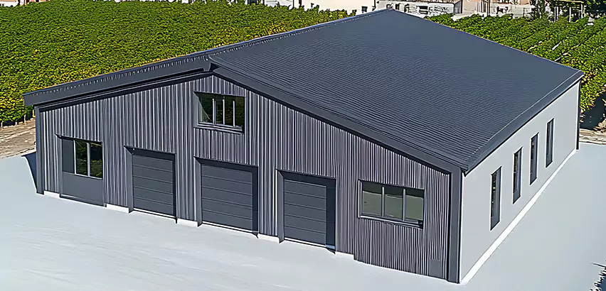 Corrugated Garage Roof Repair in Santee