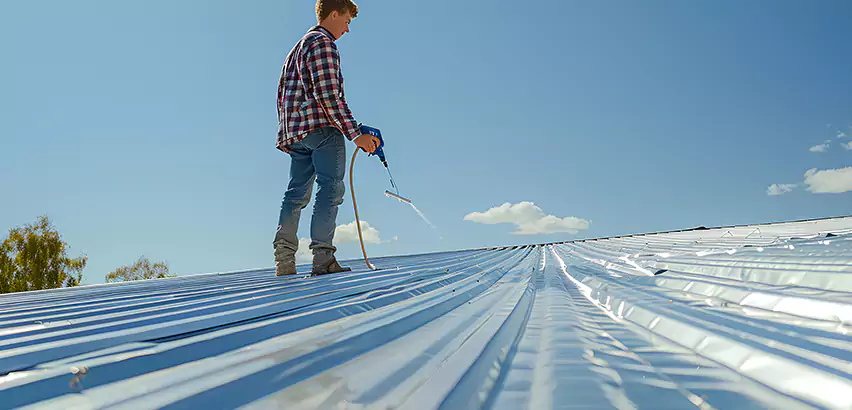 EPDM Roofing Installation Drip Edge in Santee