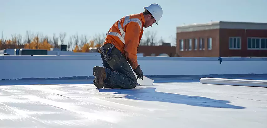 Flat Roof Drain Installation in Santee
