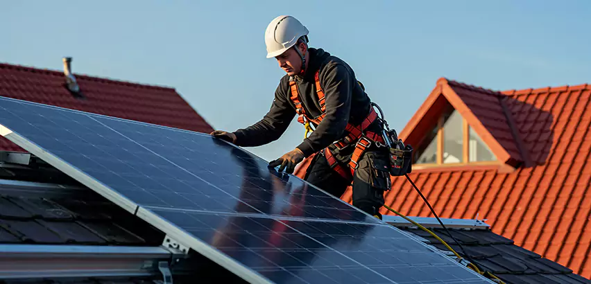 Solar Panels on Steel Roof Installation in Santee