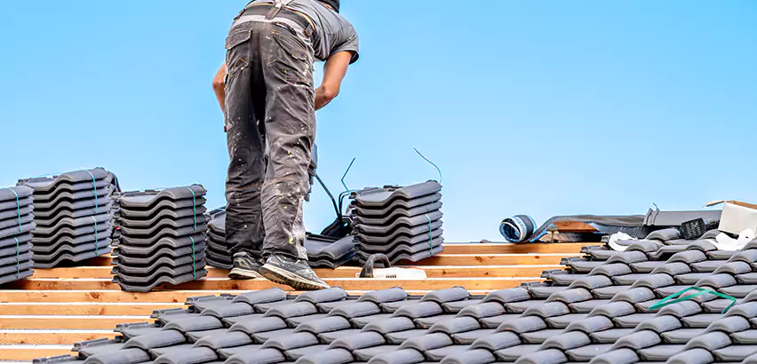 Replacing Tile Roof Underlayment in Santee