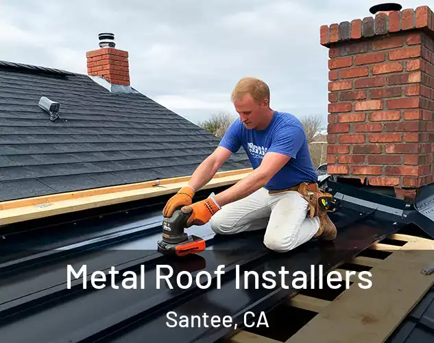  Metal Roof Installers Santee, CA