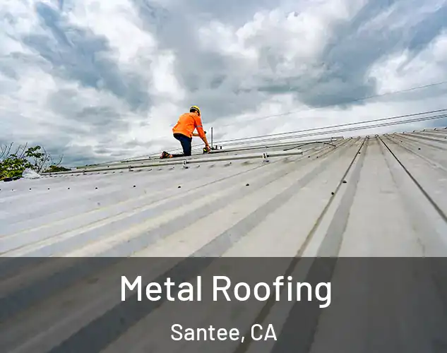  Metal Roofing Santee, CA