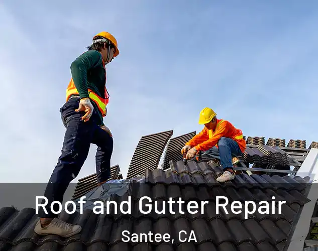  Roof and Gutter Repair Santee, CA