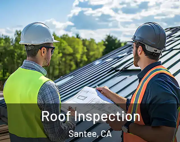  Roof Inspection Santee, CA