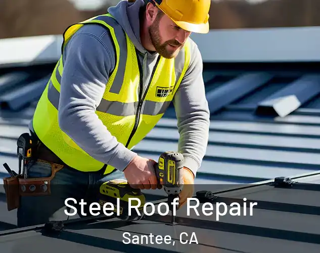  Steel Roof Repair Santee, CA