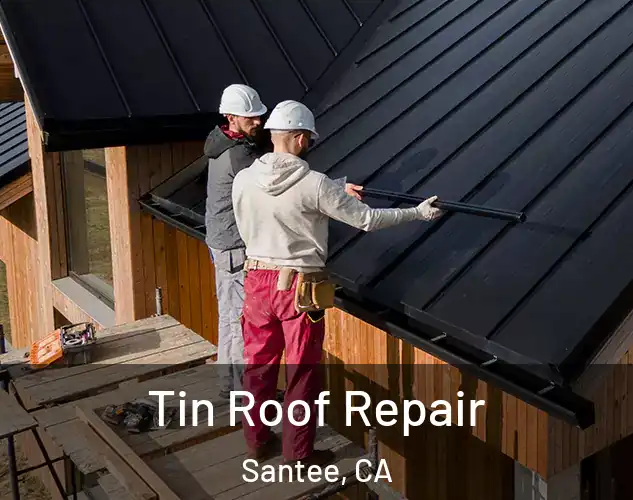  Tin Roof Repair Santee, CA