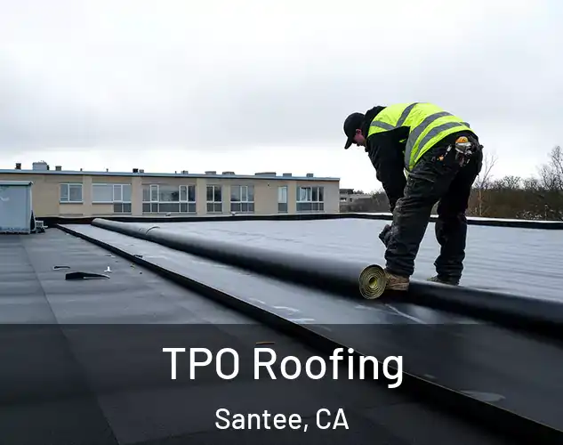  TPO Roofing Santee, CA